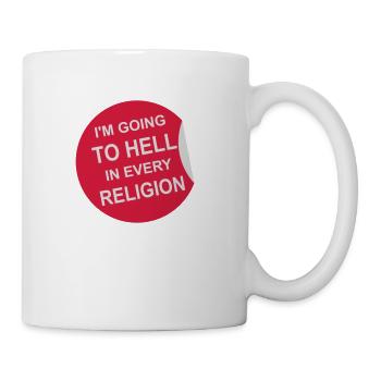 im going to hell - Coffee/Tea Mug - white - Right