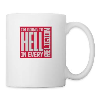 im going to hell - Coffee/Tea Mug - white - Right
