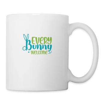 Every Bunny Welcome - Coffee/Tea Mug - white - Right