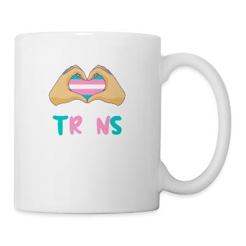 Proud Trans - Coffee/Tea Mug - white - Right