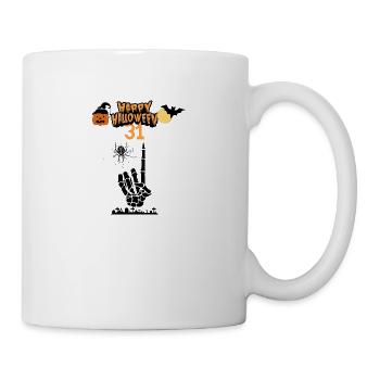 Halloween Party Gift, Halloween, Halloween Gift, - Coffee/Tea Mug - white - Right
