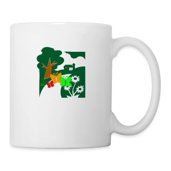 LA NATURE NOTRE AVENIR - Tasse - blanc - Droite