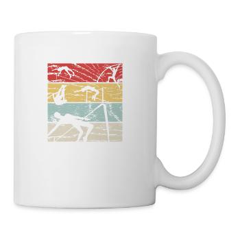 High Jump Retro - Coffee/Tea Mug - white - Right