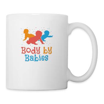 Body By Babies - Coffee/Tea Mug - white - Right
