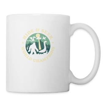 Hide Seek World Champions Cryptid Monster Team - Coffee/Tea Mug - white - Right