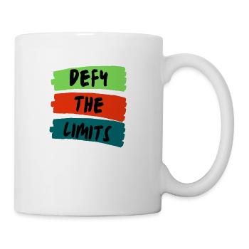 Defy The Limits - Coffee/Tea Mug - white - Right