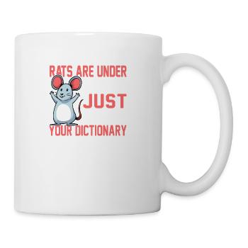 Rat Mouse Rodents - Coffee/Tea Mug - white - Right