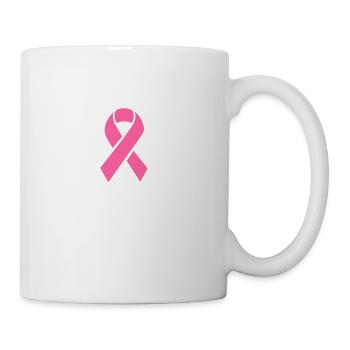Breast Cancer Support Family Women Breast Cancer - Coffee/Tea Mug - white - Right