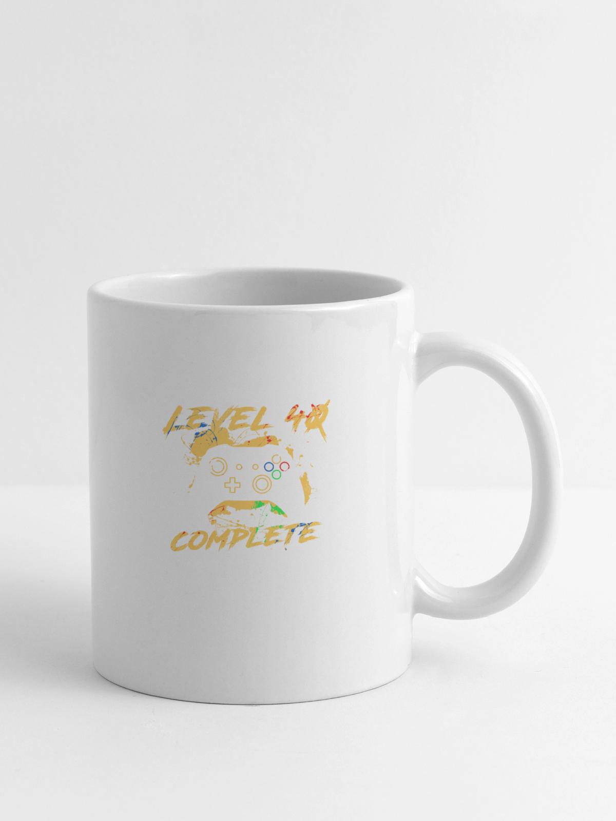 Level 40 - Coffee/Tea Mug - white - Right