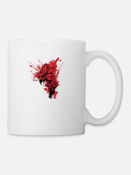 Roses: Red Flowers Speaking Love's Voice - Coffee/Tea Mug - white