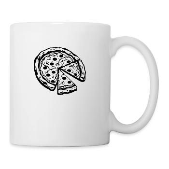 Pizza Slice Pizzeria - Coffee/Tea Mug - white - Right