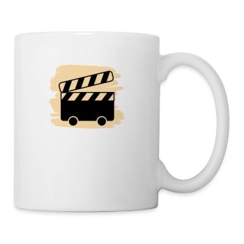 Roll camera action - Coffee/Tea Mug - white - Right