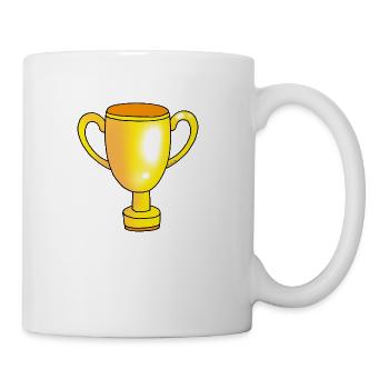 Golden Trophy - Coffee/Tea Mug - white - Right