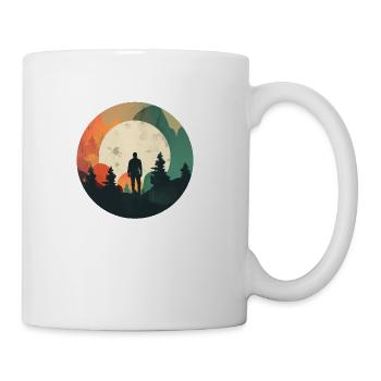 Risky Adventure Nature-Infused Sporty Urban - Coffee/Tea Mug - white - Right