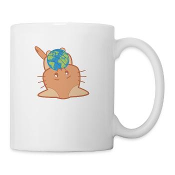The World Is Meow - Coffee/Tea Mug - white - Right