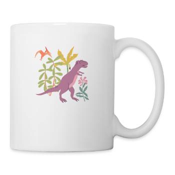 Dinosaur World - Coffee/Tea Mug - white - Right