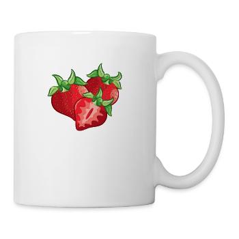 Strawberry Slice - Coffee/Tea Mug - white - Right