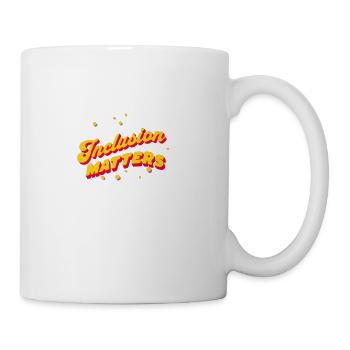 Inclusion matters - Coffee/Tea Mug - white - Right