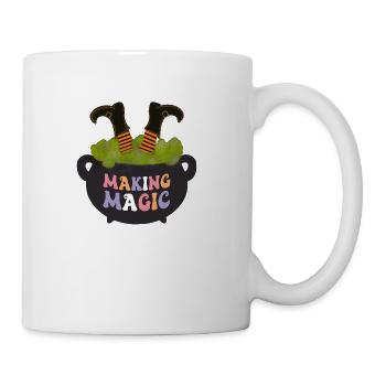 Making magic - Coffee/Tea Mug - white - Right
