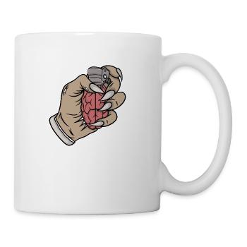 Brain Bomb - Coffee/Tea Mug - white - Right
