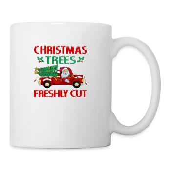 Freshly Cut Christmas - Coffee/Tea Mug - white - Right
