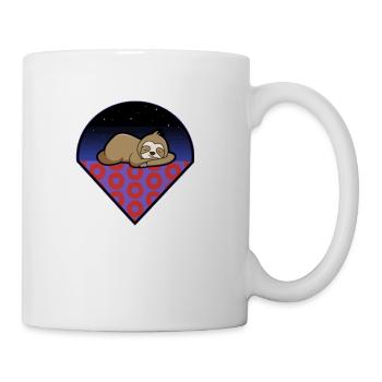 Sloth Under Stars - Coffee/Tea Mug - white - Right