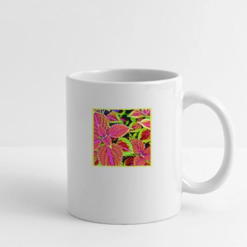 Vibrant RadiantLeaf Dreams Pattern - Coffee/Tea Mug