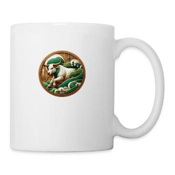 ISTJ Wood Ox: The Steadfast Sentinel - Coffee/Tea Mug - white - Right