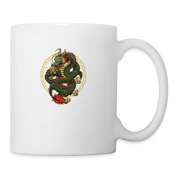 Dont Stop Believing in Your Dragon Chinese New Yea - Coffee/Tea Mug - white - Right