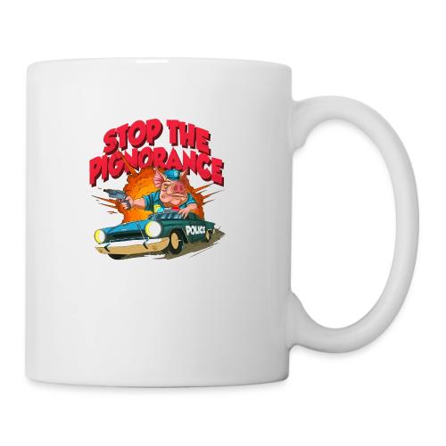 Stop Pignorance for DARK Backgrounds - Coffee/Tea Mug