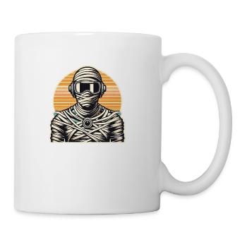 Retro Mummy - Coffee/Tea Mug - white - Right