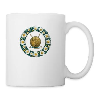 Ball of Yarn - Coffee/Tea Mug - white - Right