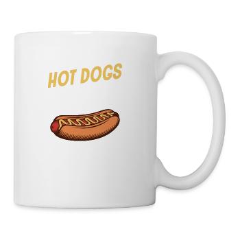 Hot Dogs Are Always The Answer Hotdogs Foodie Wien - Coffee/Tea Mug - white - Right