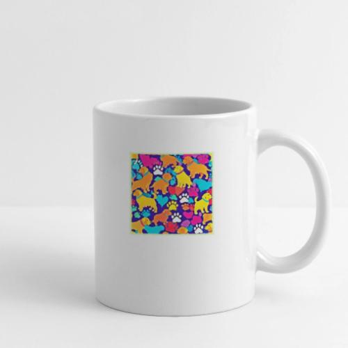 Colorful Dog Paws - Coffee/Tea Mug