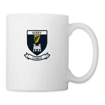 Kerry County Crest - Coffee/Tea Mug - white - Right