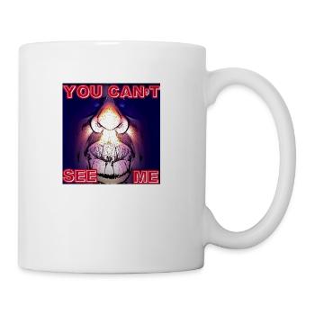 YOU CAN SEE ME - Coffee/Tea Mug - white - Right