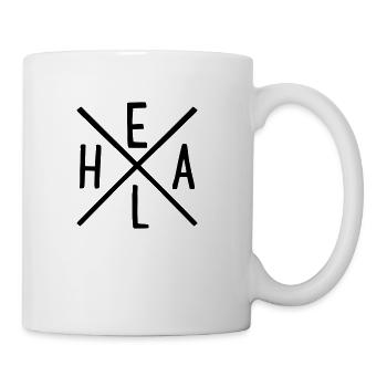 heal - Coffee/Tea Mug - white - Right