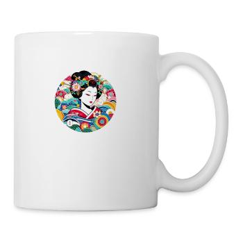 Japanese Art 5 - Coffee/Tea Mug - white - Right