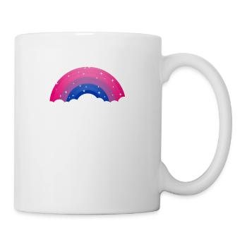 Bisexuals Are Not Greedy Bi Positive Quotes Bi Pri - Coffee/Tea Mug - white - Right