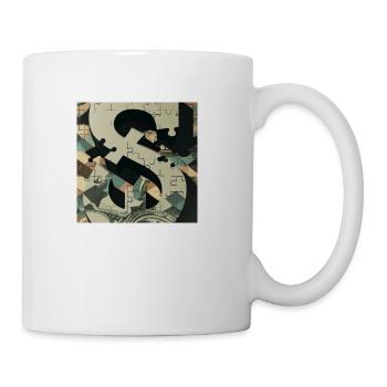 Dollar Art - Coffee/Tea Mug - white - Right