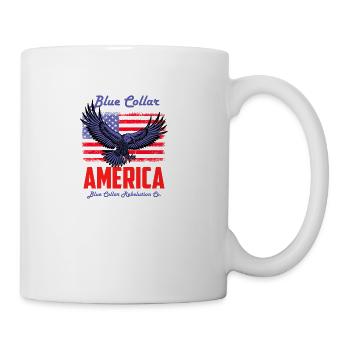 Blue Collar America Blue Collar Rebelution Co. - Coffee/Tea Mug - white - Right