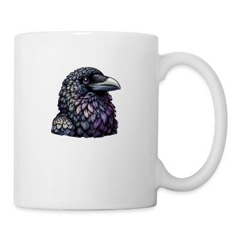 Mystic Raven Art - Coffee/Tea Mug - white - Right