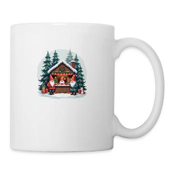 Christmas Gnomes - Coffee/Tea Mug - white - Right