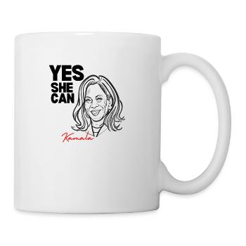 Kamala Harris - Coffee/Tea Mug - white - Right