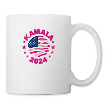 Kamala Harris 2024 For President - Coffee/Tea Mug - white - Right