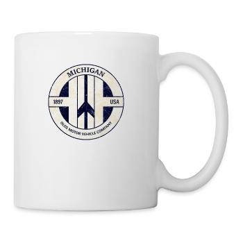 Oldsmobile Michigan Vintage - Coffee/Tea Mug - white - Right