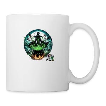 Witch's Potion in the Moonlight - Coffee/Tea Mug - white - Right