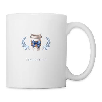 Blue Collar Wives Club Spoiled AF - Coffee/Tea Mug - white - Right