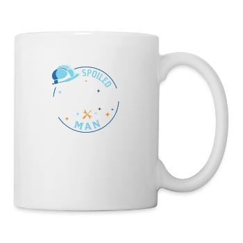 Spoiled By My Blue Collar Man - Coffee/Tea Mug - white - Right
