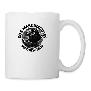 Go & Make Disciples – Matthew 28:19 - Coffee/Tea Mug - white - Right